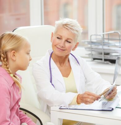 In childrens healthcare clinic