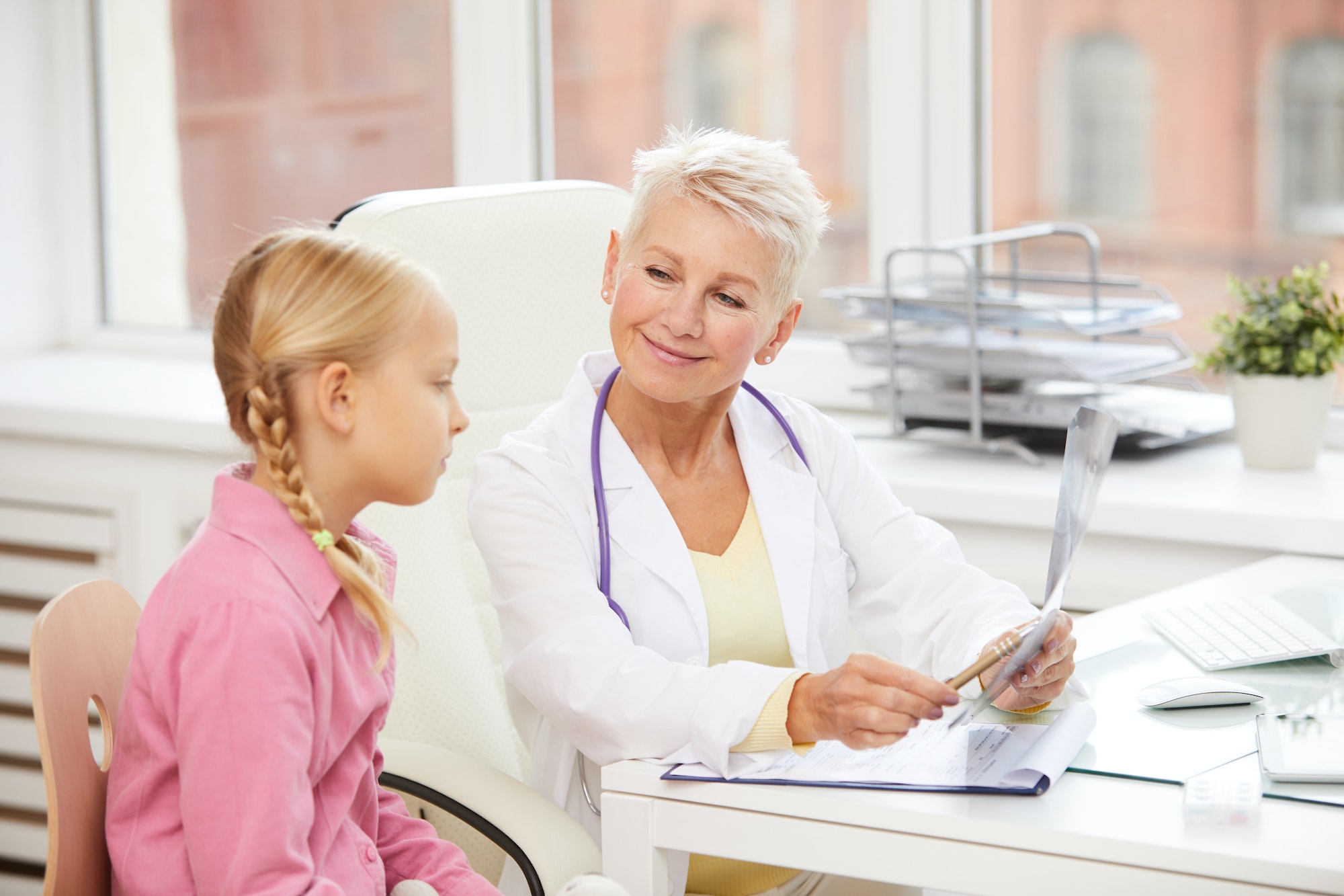 In childrens healthcare clinic