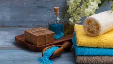 Spa setting and health care items